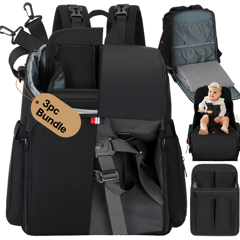 GillyGro Classic Backpack Bundle – The Ultimate Backpack for Parents
