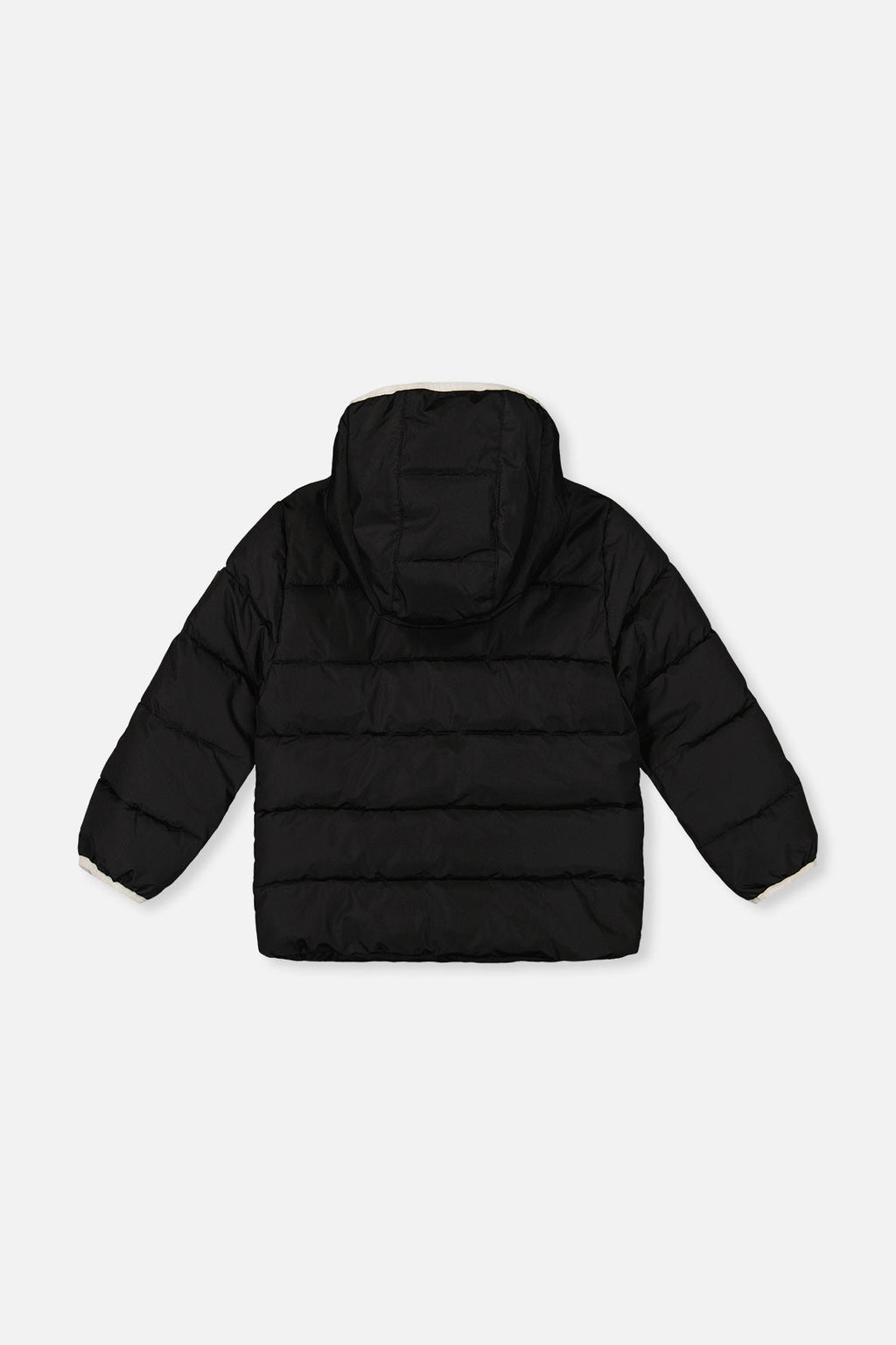 Winter Jacket Adapted For Car Seats Black