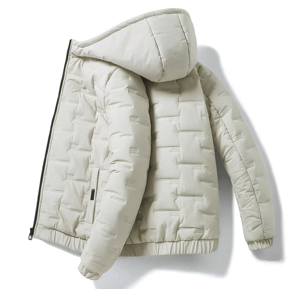 Winter Men's Hooded Down Jacket Thick Puffer